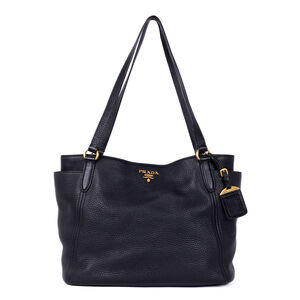 Prada Side Pockets Shopping Tote